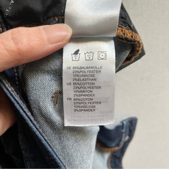 Articles of Society fat washed skinny jeans Sz 27 - Picture 8 of 13